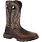 Durango Men's Western Work Boot, 10.5 W, Steel Toe, 11 in H, Nicotine Chocolate, DDB0269 DDB0269 - alternate 1